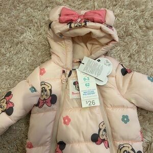 Primark Pink Kids Puffer Jacket